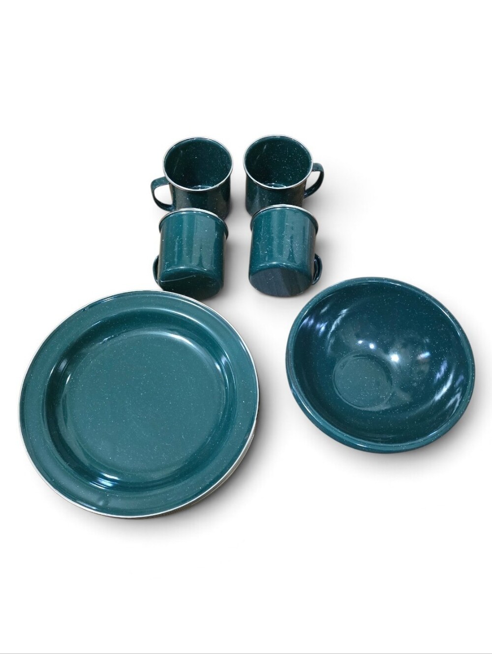 GSI Pioneer Enamel 12 Piece Set Green